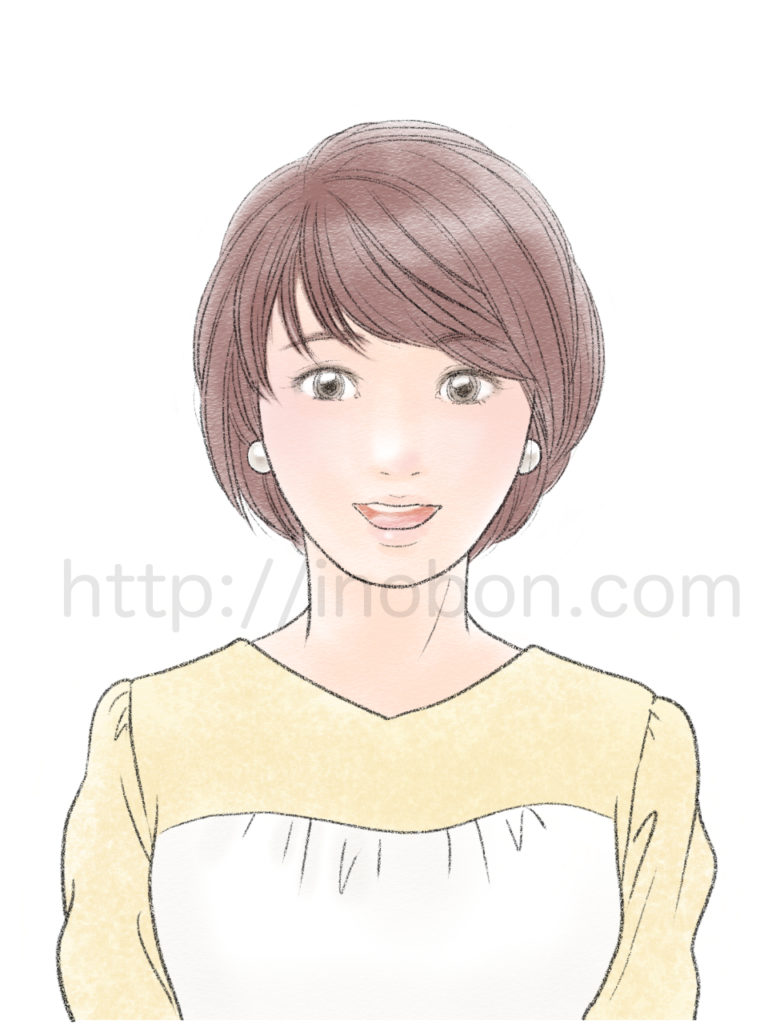 人物イラスト プロフィール欄などの自己紹介用イメージイラストの制作 いのぼんイラスト制作所