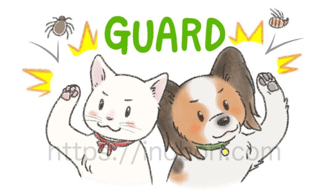 犬と猫のイラスト ペット関連の企業様よりご依頼 Sns投稿用のイラストを担当しています いのぼんイラスト制作所