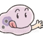 マクロファージが病原体を食べている